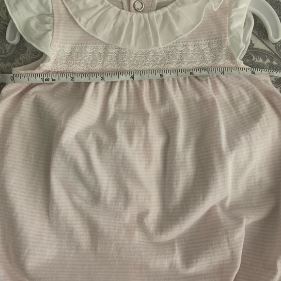 Purete du Bebe baby romper & socks. Size 6 M - Picture 9 of 12